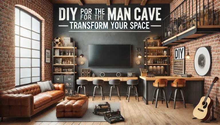 DIY Projects for the Man Cave Transform Your Space