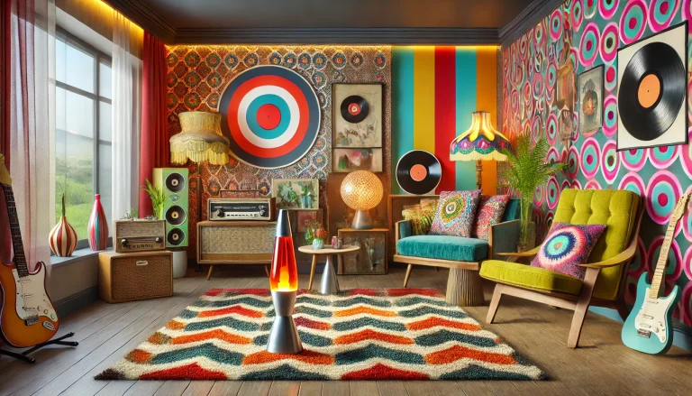 Groovy Designs Retro Room Decor Inspirations