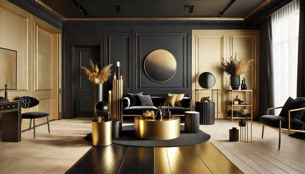 How Can You Choose the Perfect Black and Gold Color Palette