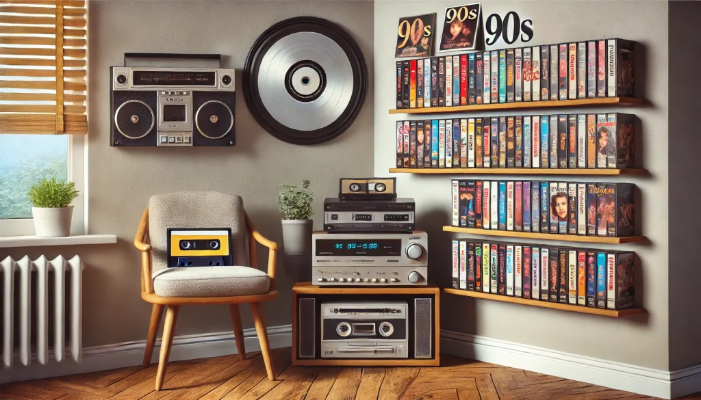 How Can You Incorporate 90s Music and Media into Your Space