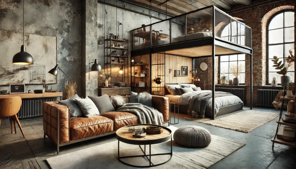 How Do You Blend Modern Comfort with Industrial Style