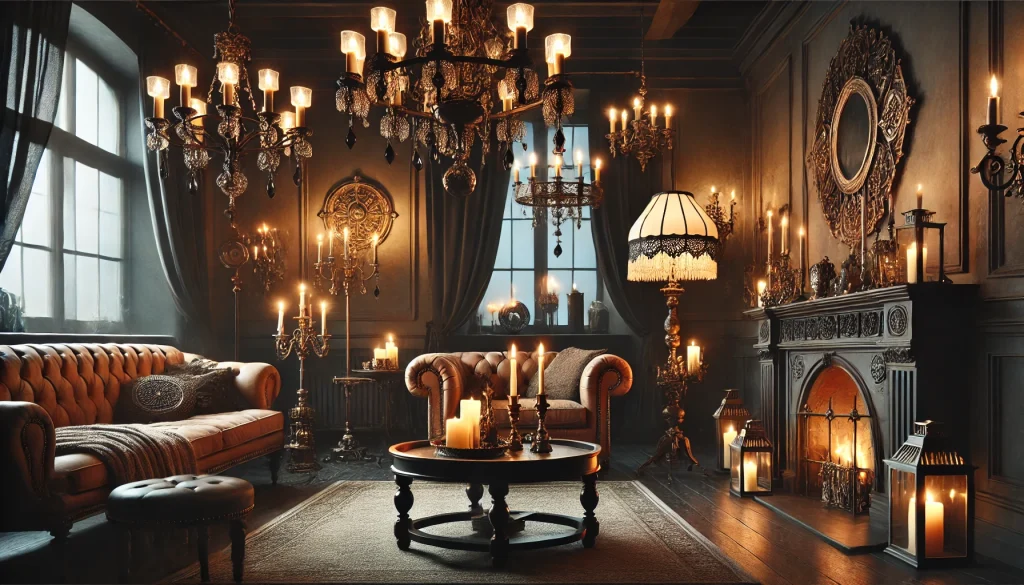 How Do You Choose the Right Lighting for a Gothic Ambiance