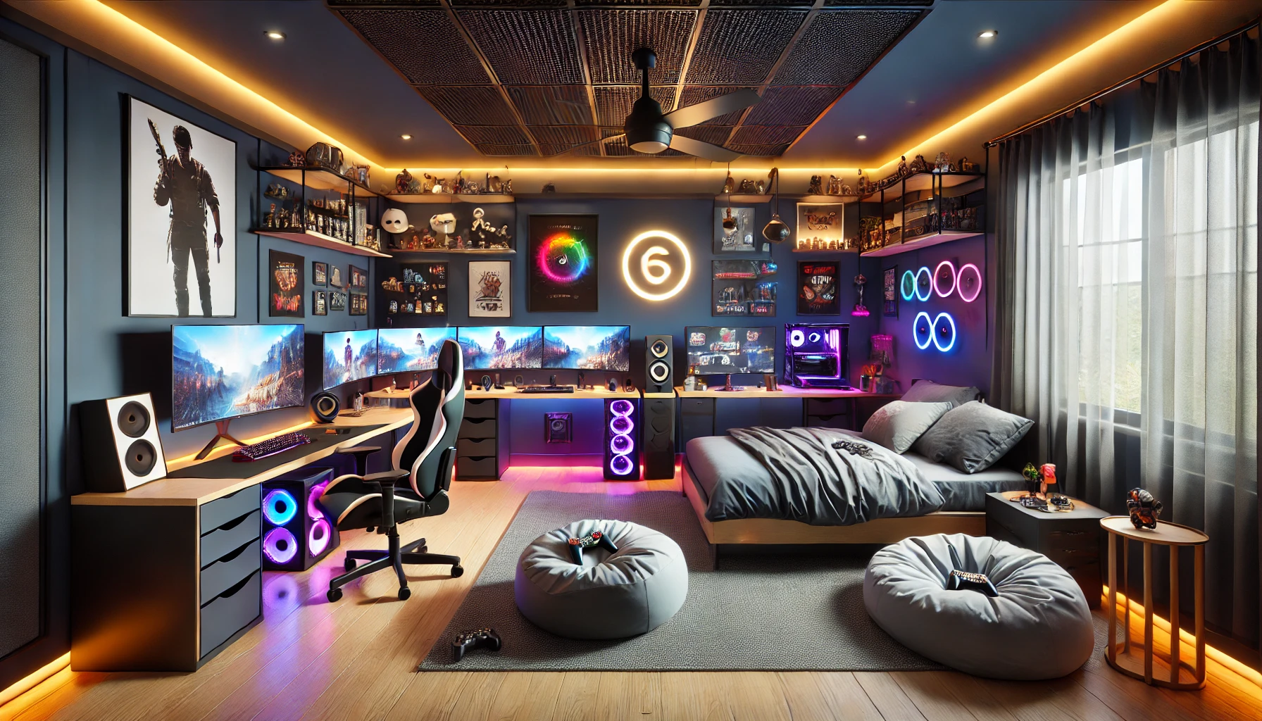 Level Up Your Space Creating a Dream Gaming Bedroom