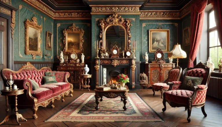 Step Back in Time Victorian Living Room Décor Ideas