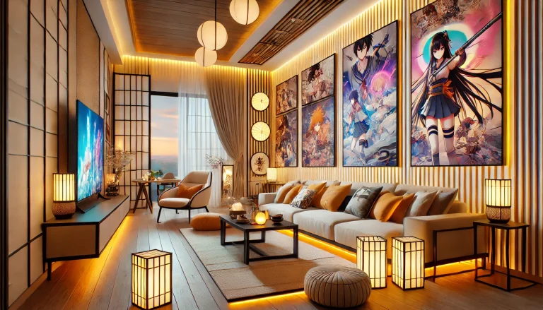 Stylish Anime Living Room Inspirations