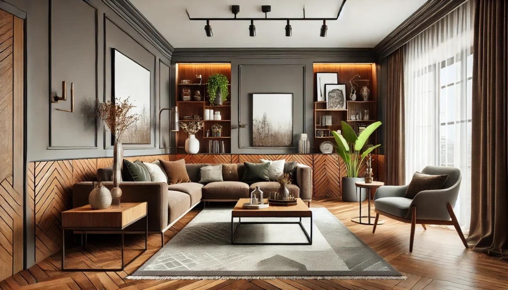 Why Choose Brown and Grey for Your Living Room